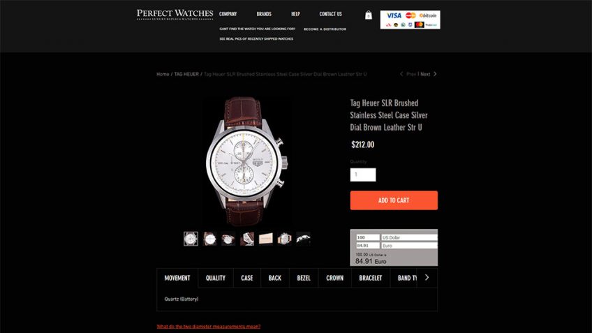 Perfectwatches.co.za - Replica Watch Site Review