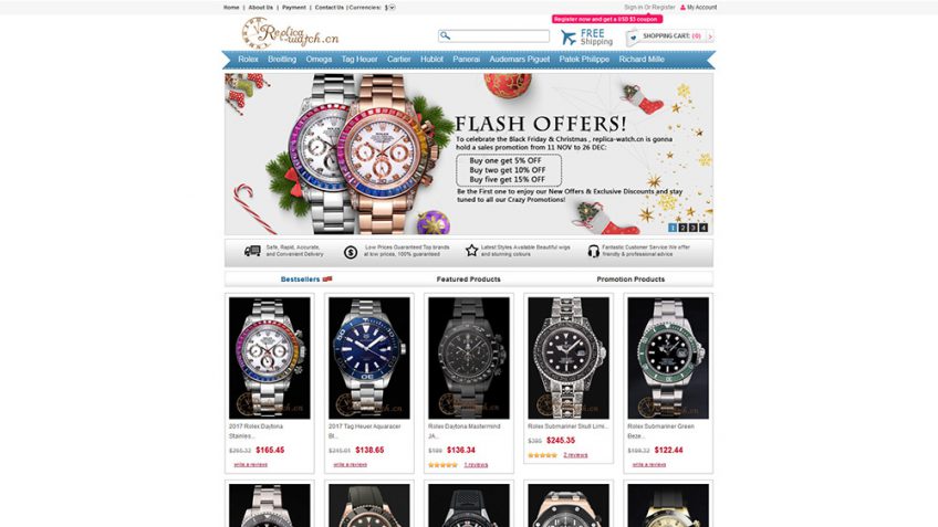 Replica-Watch.cn - Replica Watch Site Review