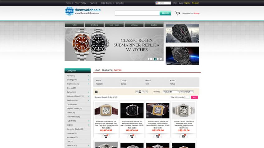 Themwatchsale.cn - Replica Watch Site Review