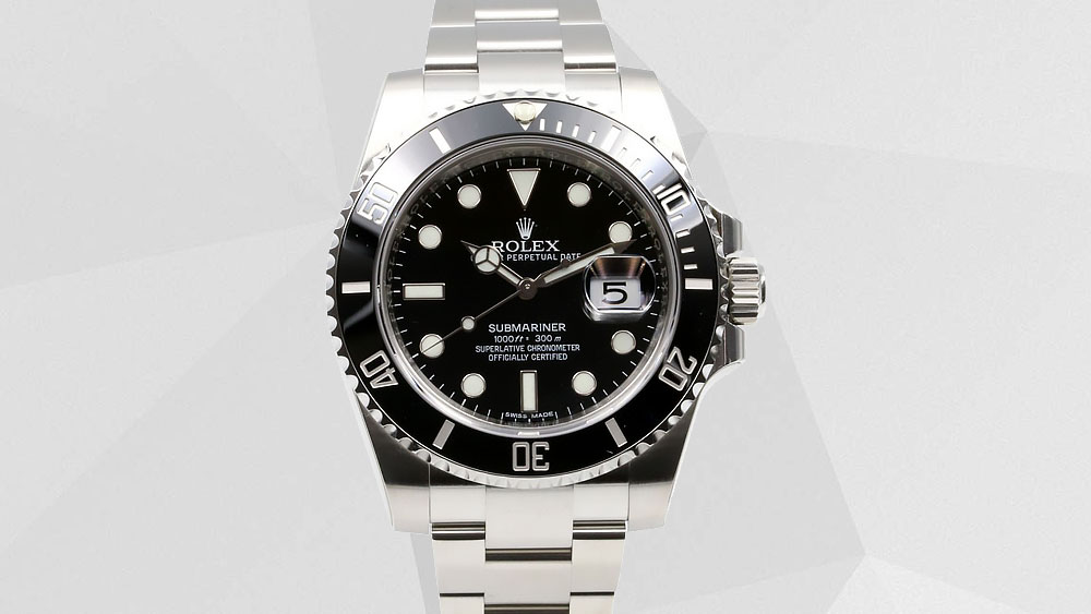 Rolex Submariner Steel Black Dial Swiss 