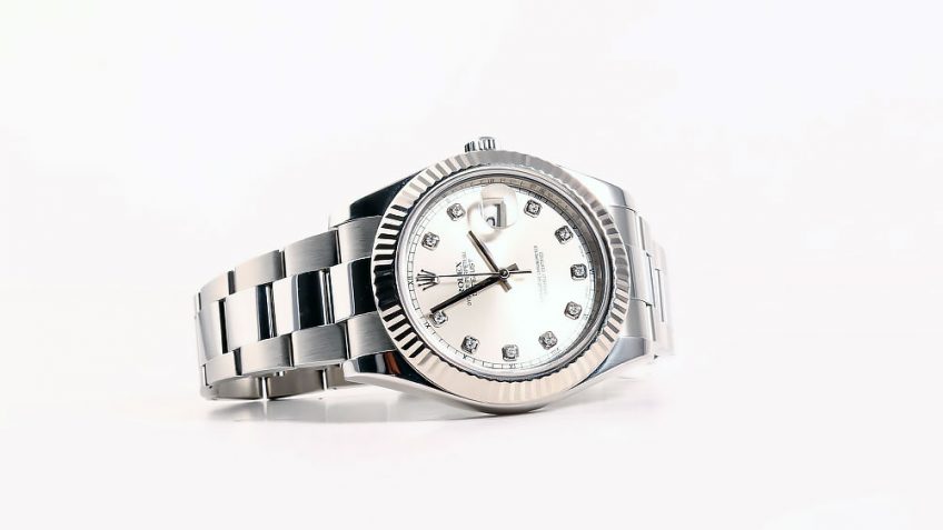 Swissreplica.cd Rolex Datejust II Silver Diamonds Swiss Replica